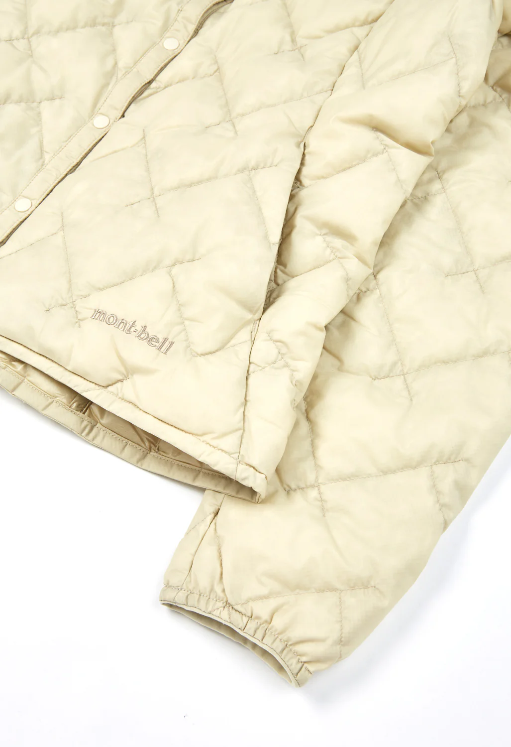 Montbell Women's Superior Down Round Neck Jacket - Ivory - Image 4