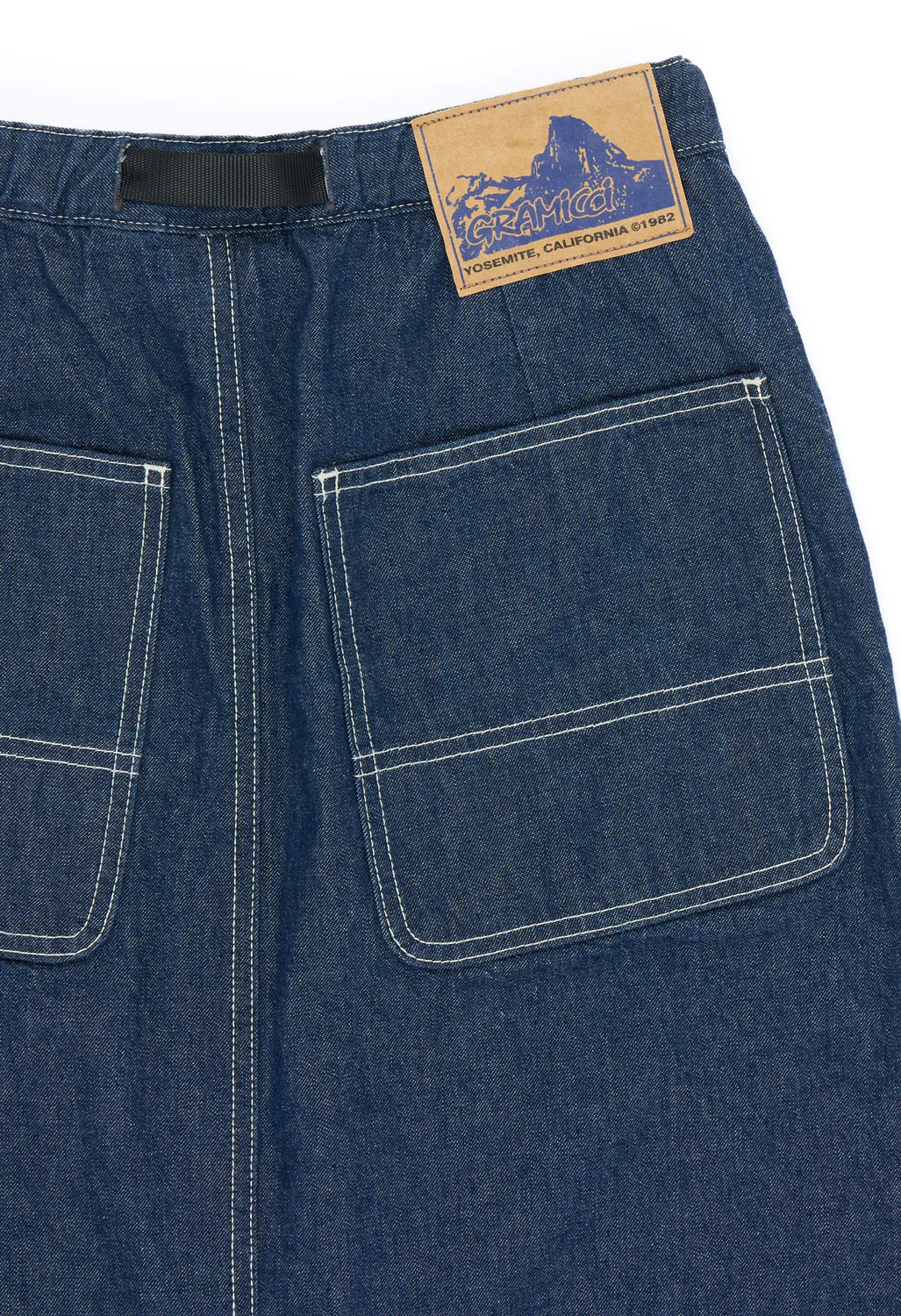 Gramicci Women's Sutter Denim Skirt - Rinsed Indigo - Image 4