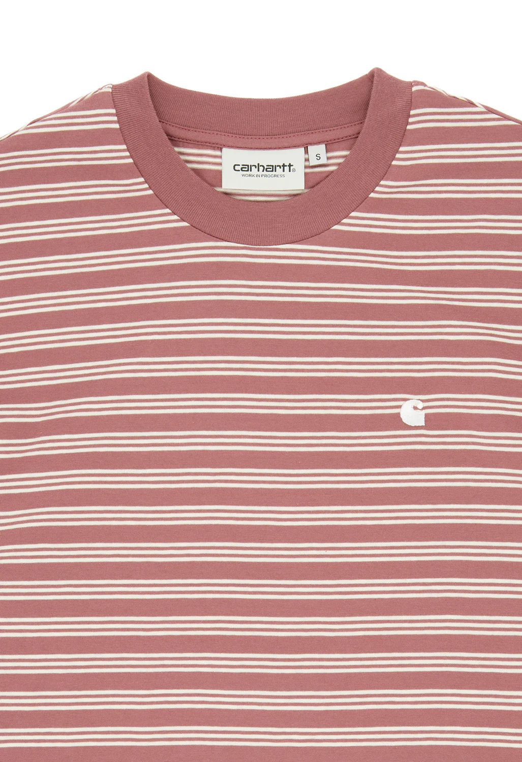 Carhartt WIP Women's Sydney T-Shirt - Sydney Stripe / Dusky Pink - Image 3