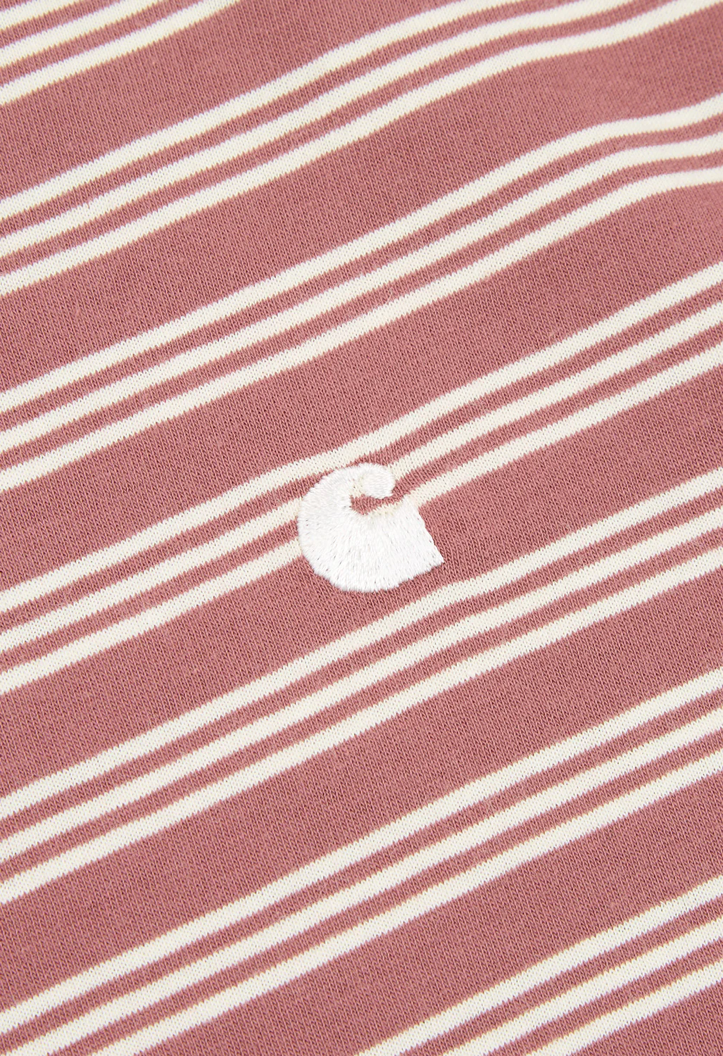 Carhartt WIP Women's Sydney T-Shirt - Sydney Stripe / Dusky Pink - Image 4
