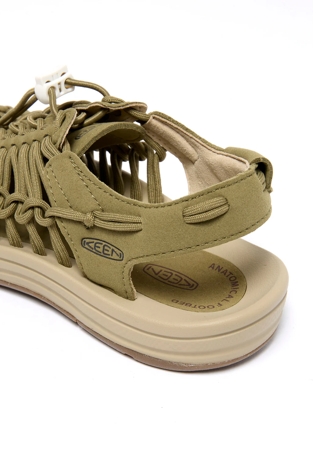 Keen Women's Uneek Sandals - Martini Olive / Safari - Image 4