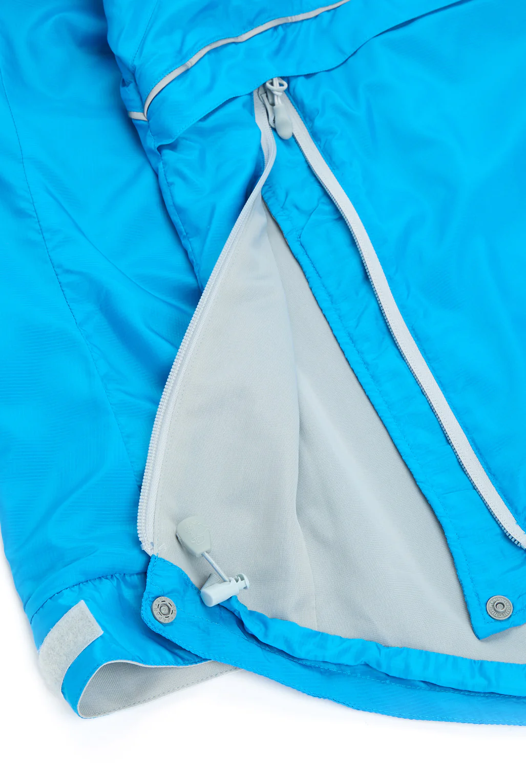 Paramo Womens Velez Adventure Light Smock - Neon Blue / Fog Grey - Image 7