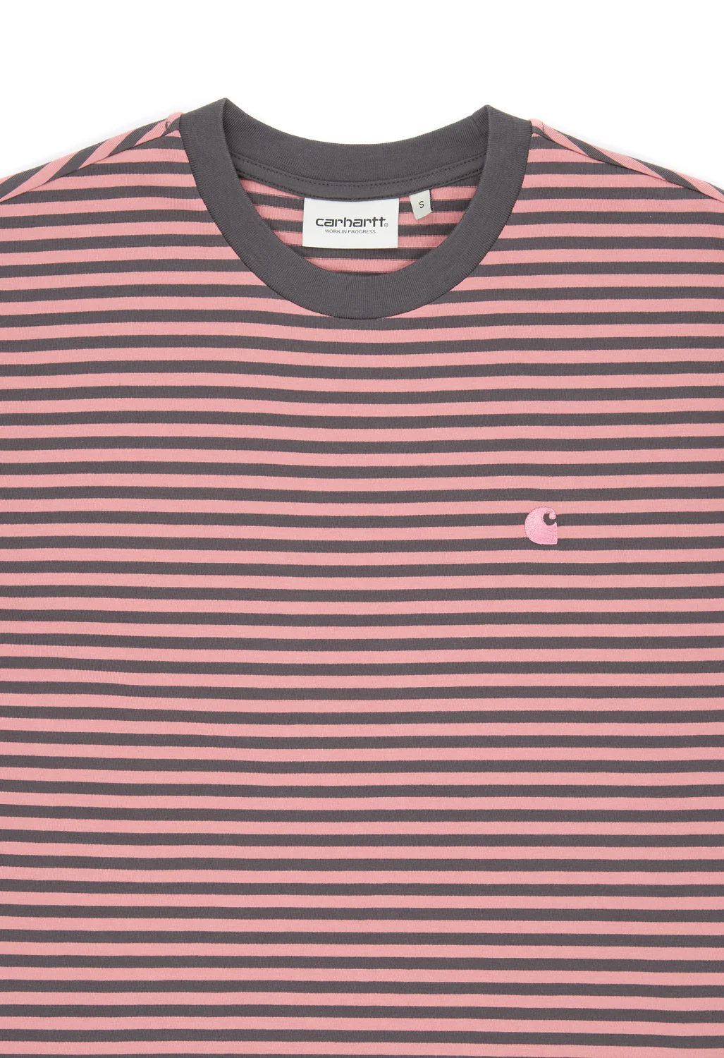 Carhartt WIP Women's Verner T-Shirt - Graphite / Dusty Rose - Image 3