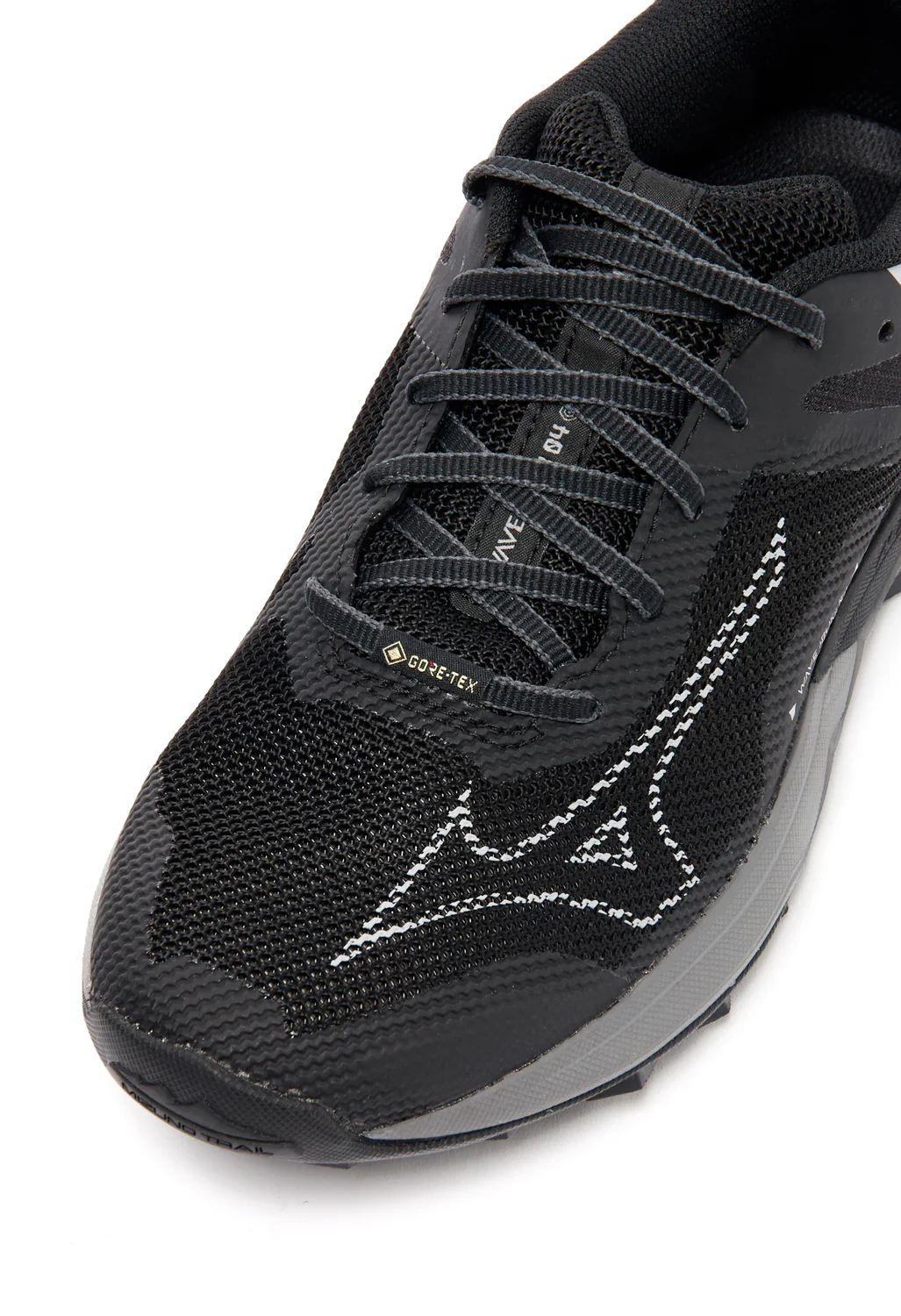 Mizuno Women's Wave Ibuki 4 GTX Trainers - Black / Silver / Quiet Shade - Image 2