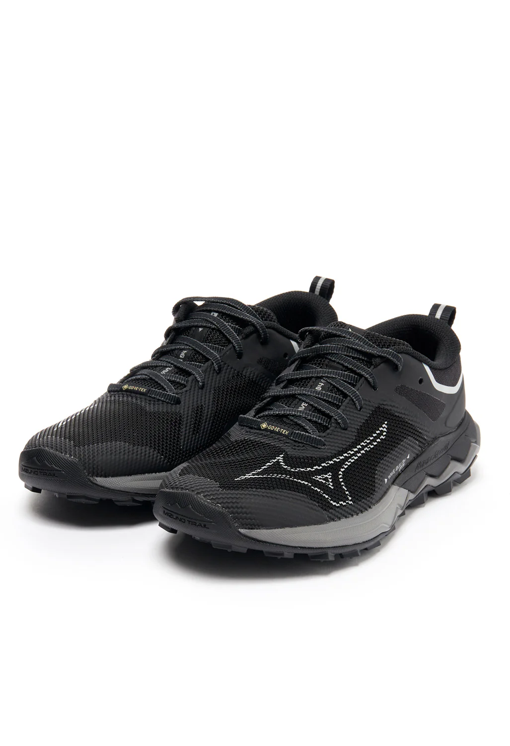 Mizuno Women's Wave Ibuki 4 GTX Trainers - Black / Silver / Quiet Shade - Image 3