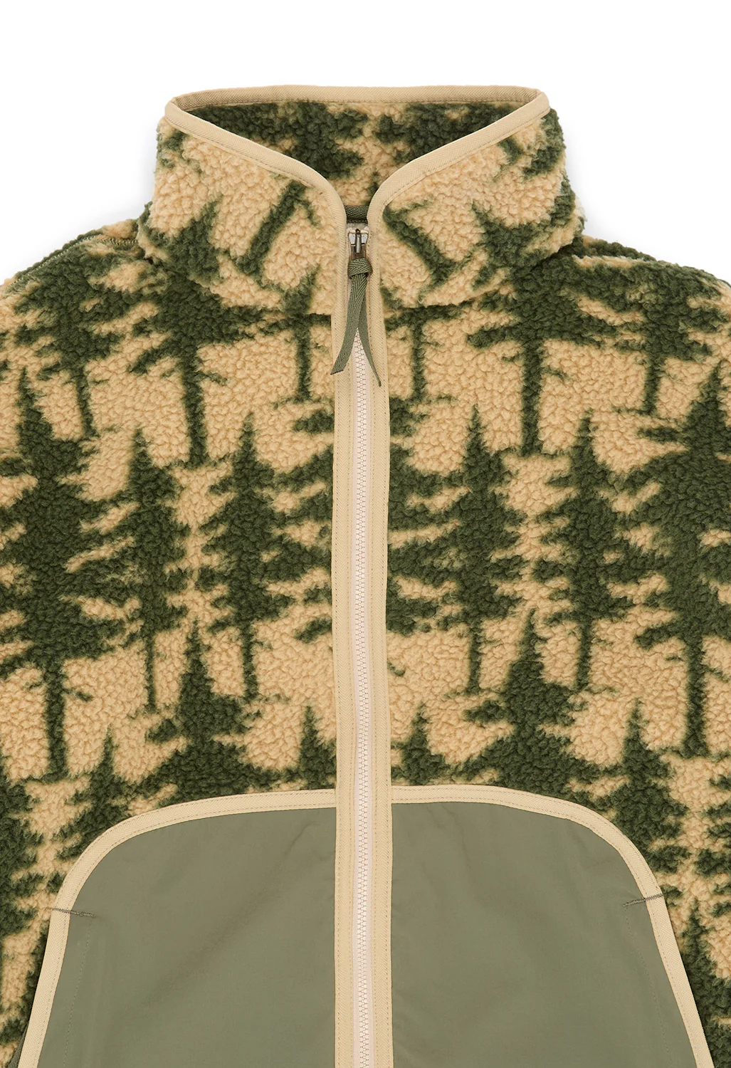 Danner Women's Wolf Creek Sherpa Fleece Jacket - Safari / Dusty Olive - Image 3