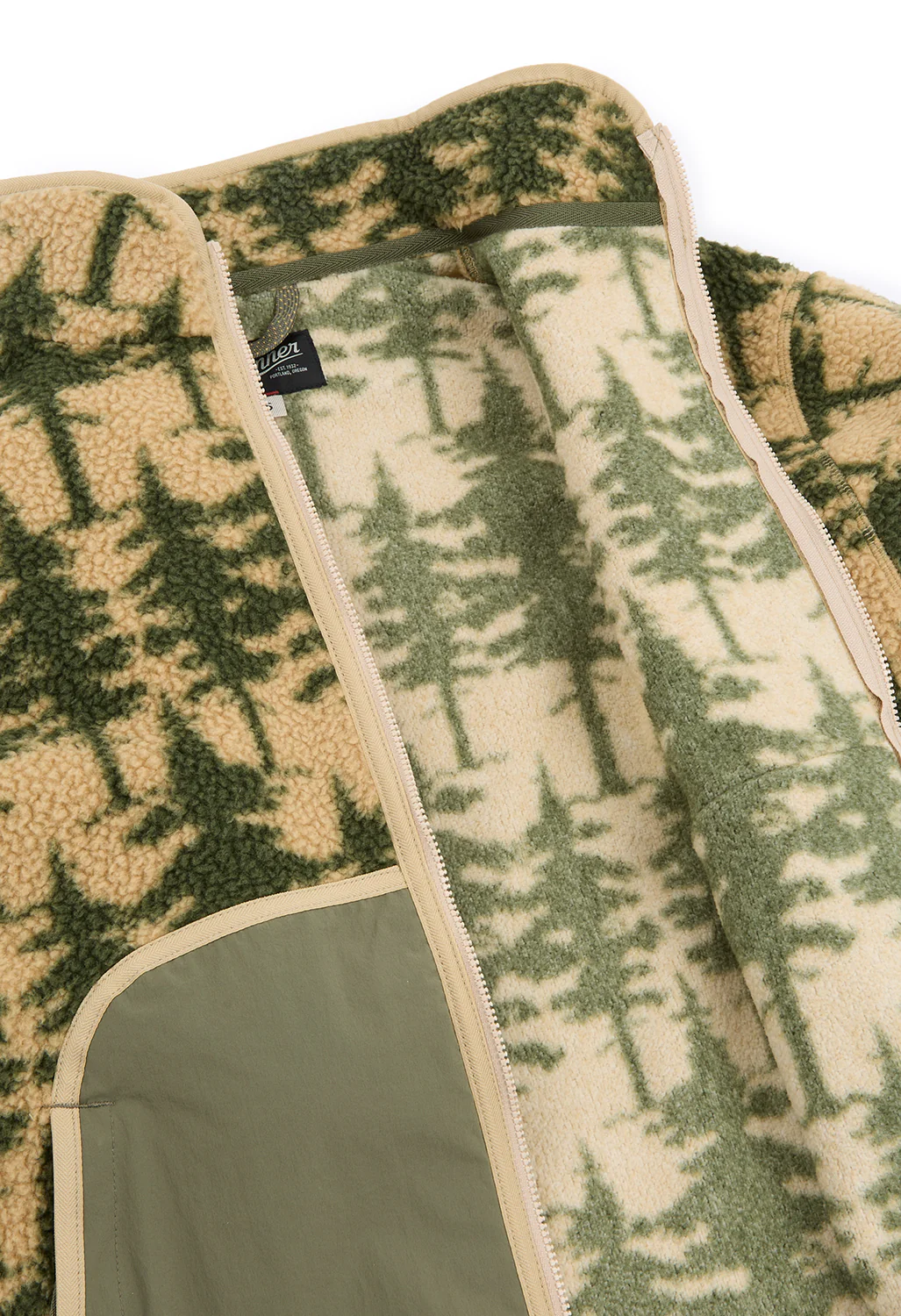Danner Women's Wolf Creek Sherpa Fleece Jacket - Safari / Dusty Olive - Image 4