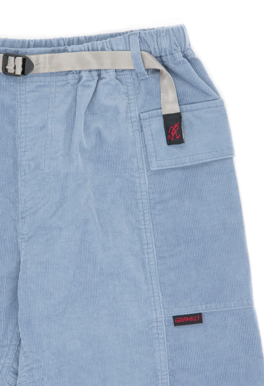 Gramicci Women's Corduroy Utility Shorts - Smoky Blue - Image 3