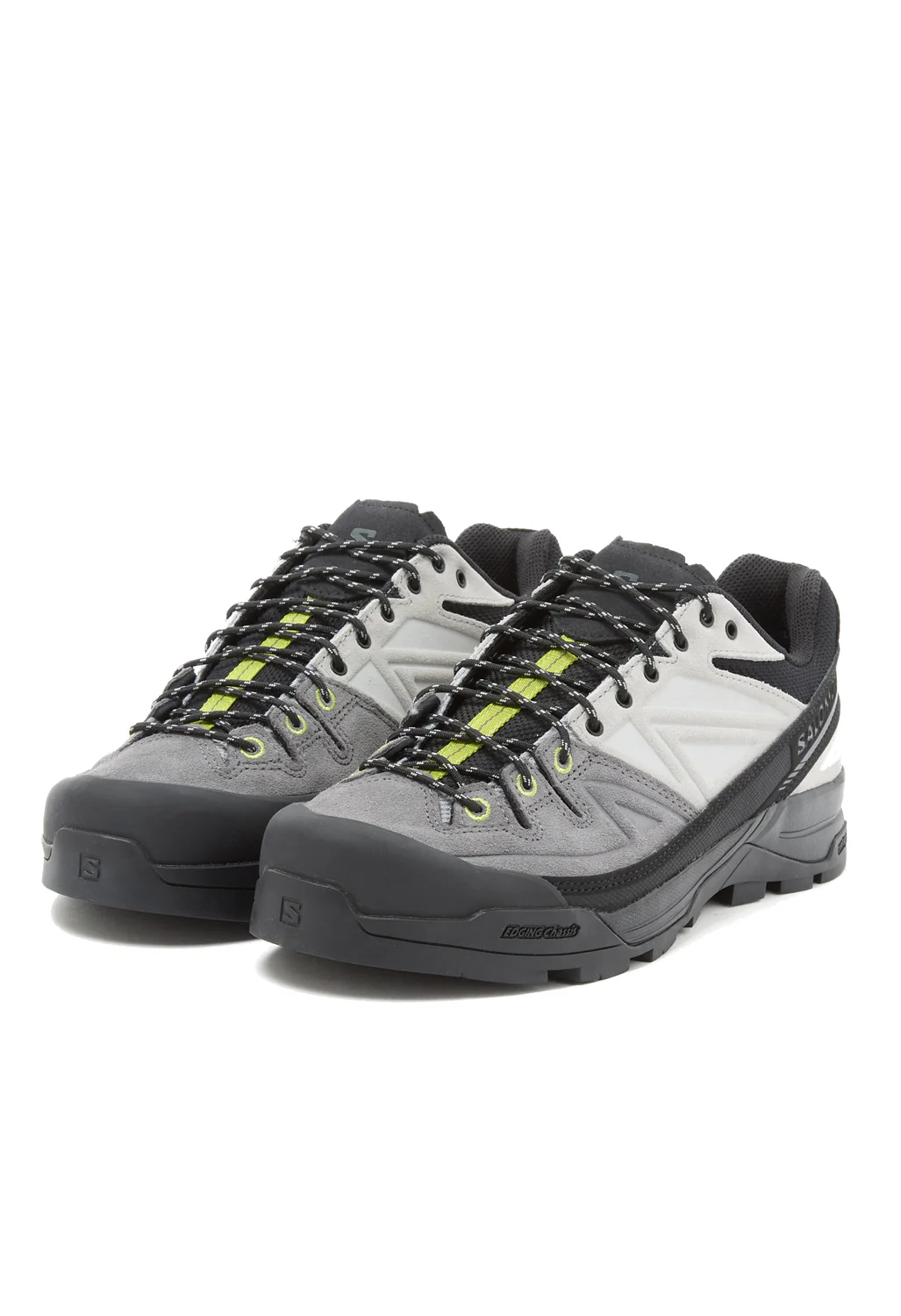 Salomon X-ALP LTR Trainers - Black / Castlerock / Dark Citron - Image 3