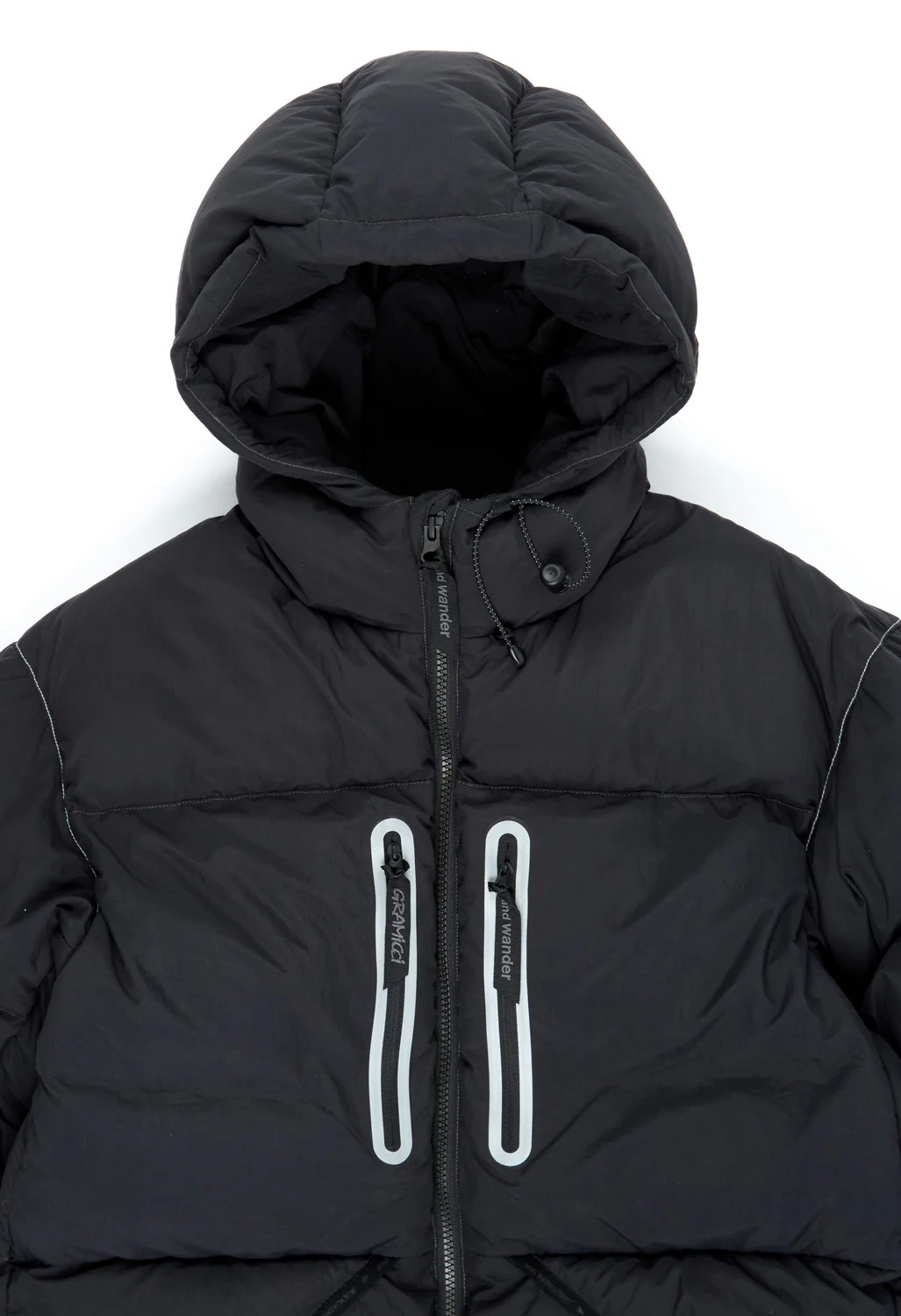 Gramicci x And Wander Down Jacket - BLACK - Image 3