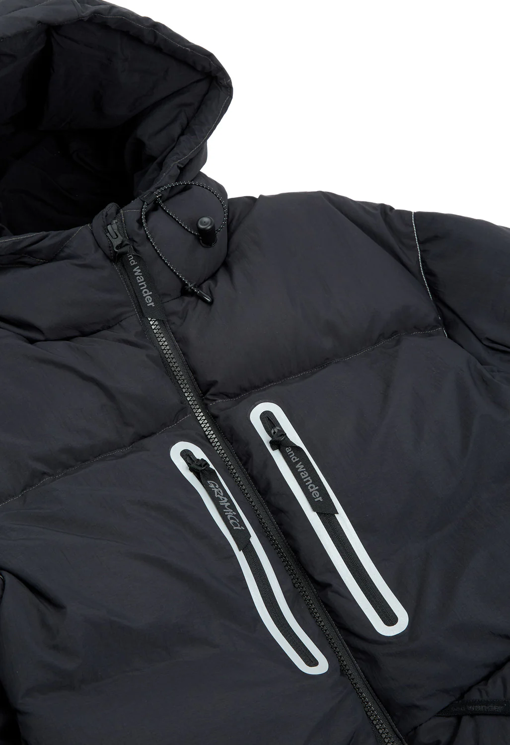 Gramicci x And Wander Down Jacket - BLACK - Image 4