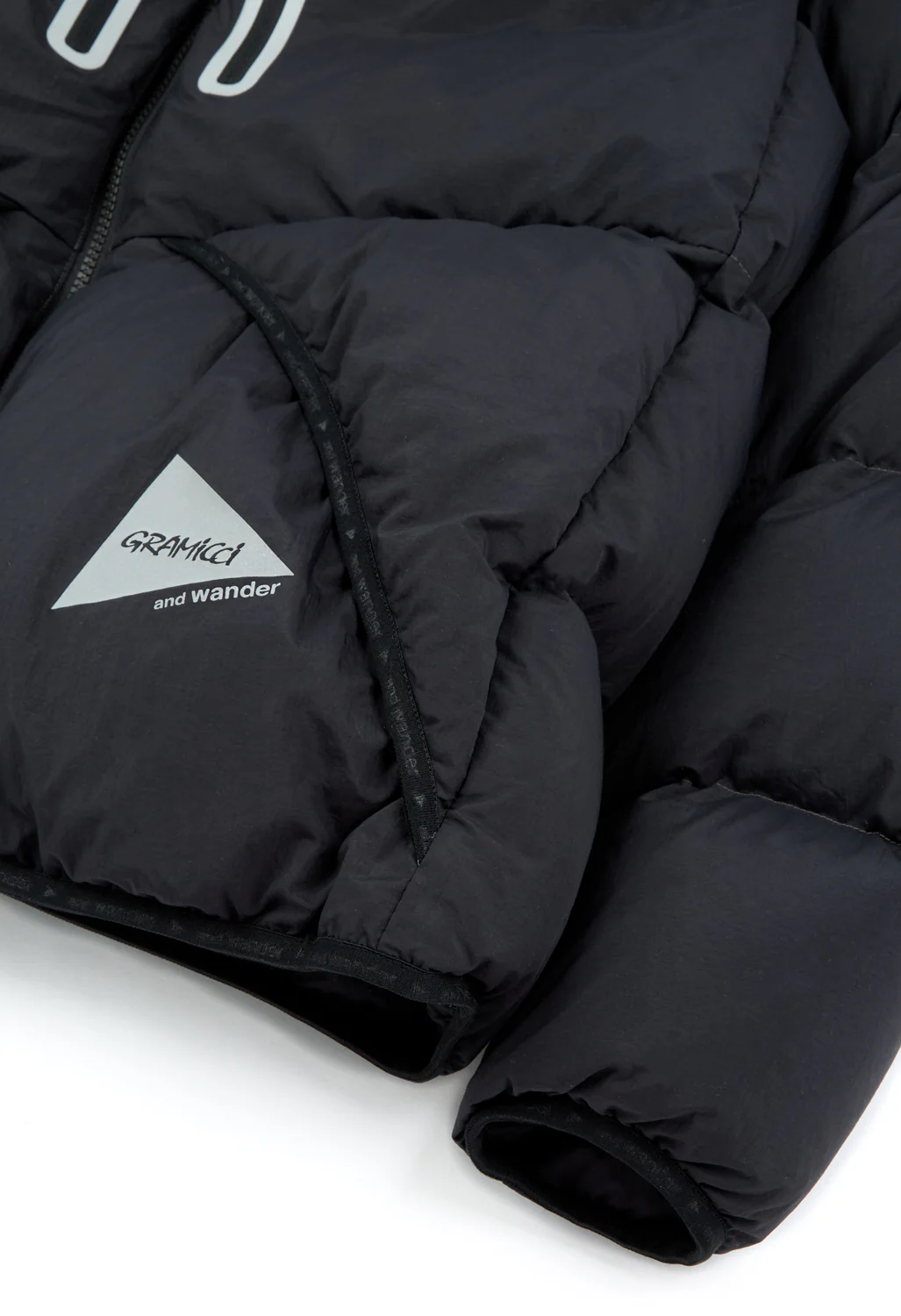 Gramicci x And Wander Down Jacket - BLACK - Image 6