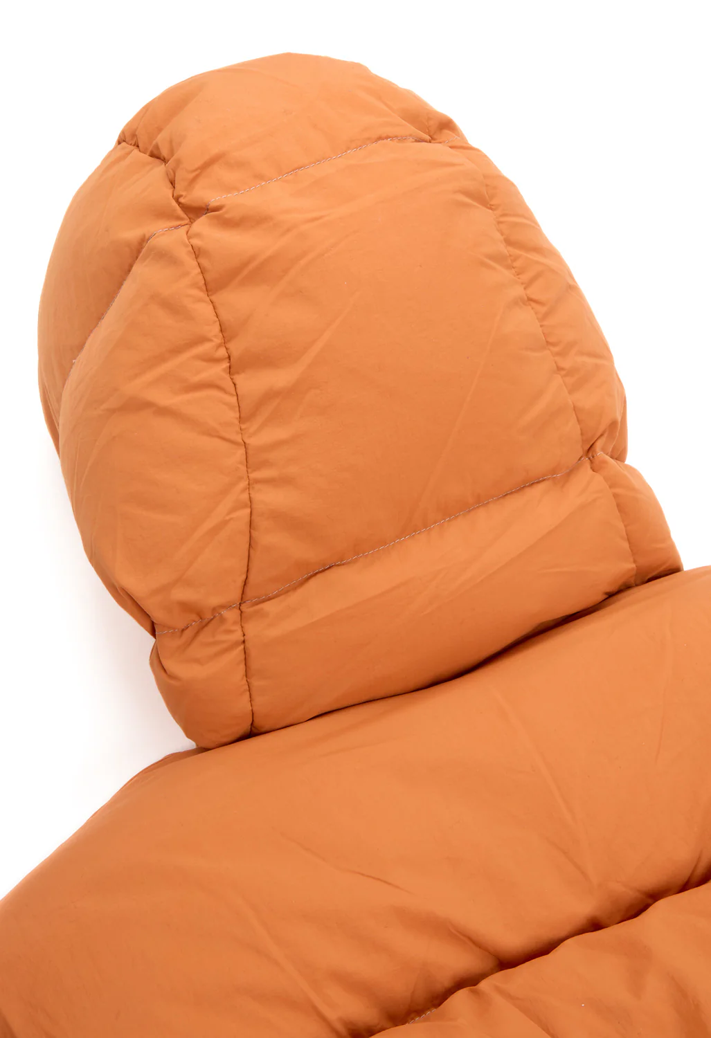 Gramicci x And Wander Down Jacket - ORANGE - Image 7