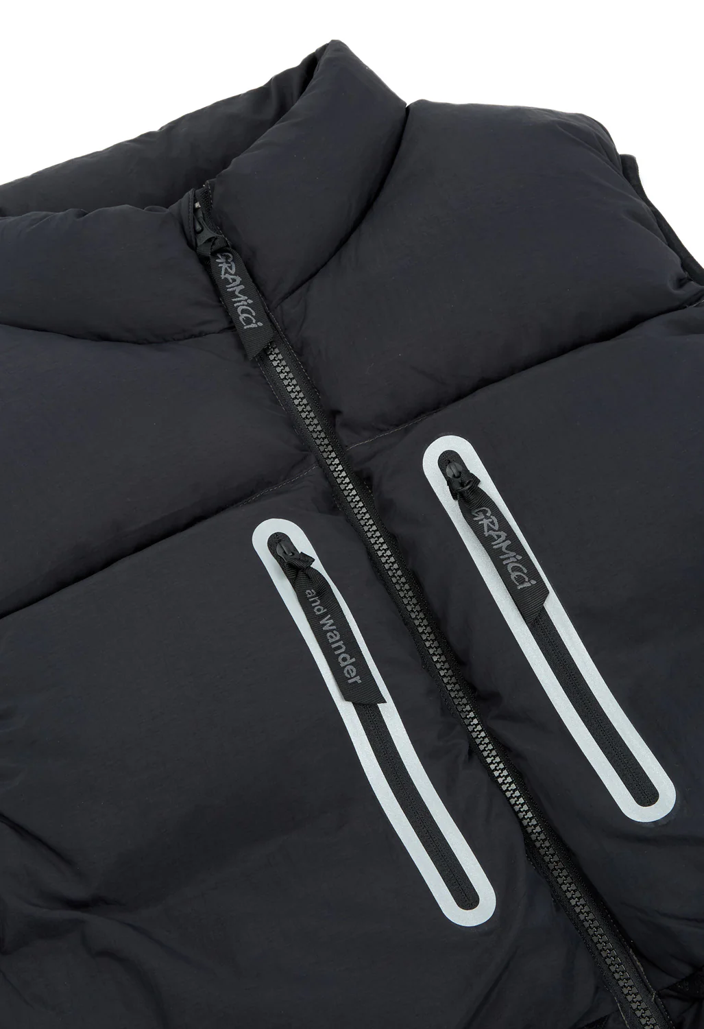 Gramicci x And Wander Down Vest - Black - Image 4
