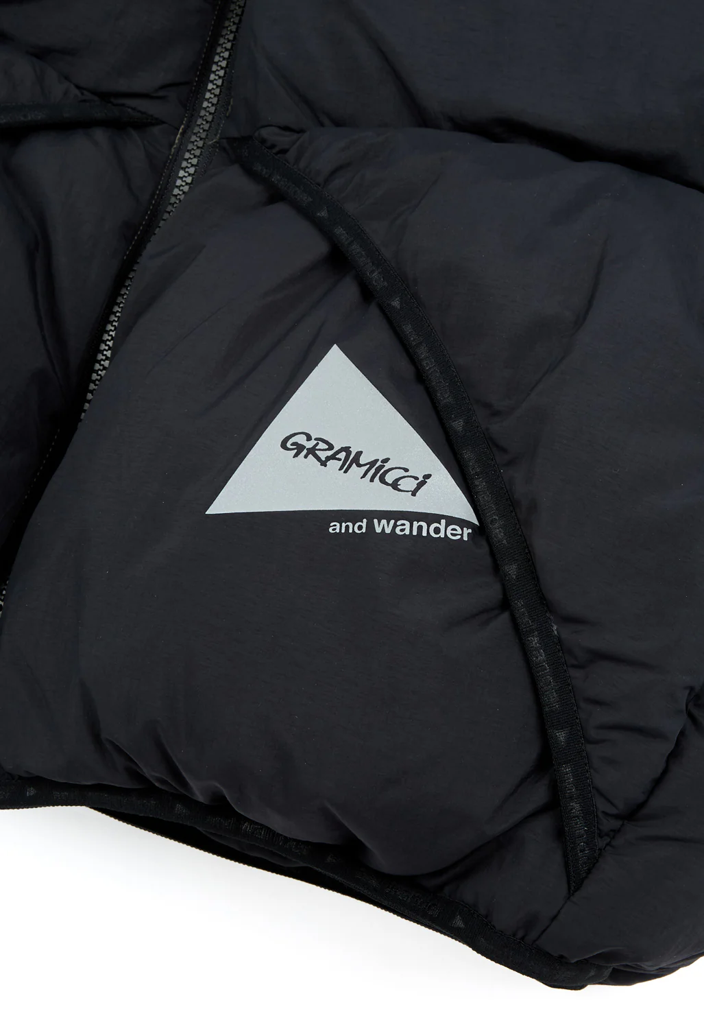 Gramicci x And Wander Down Vest - Black - Image 6