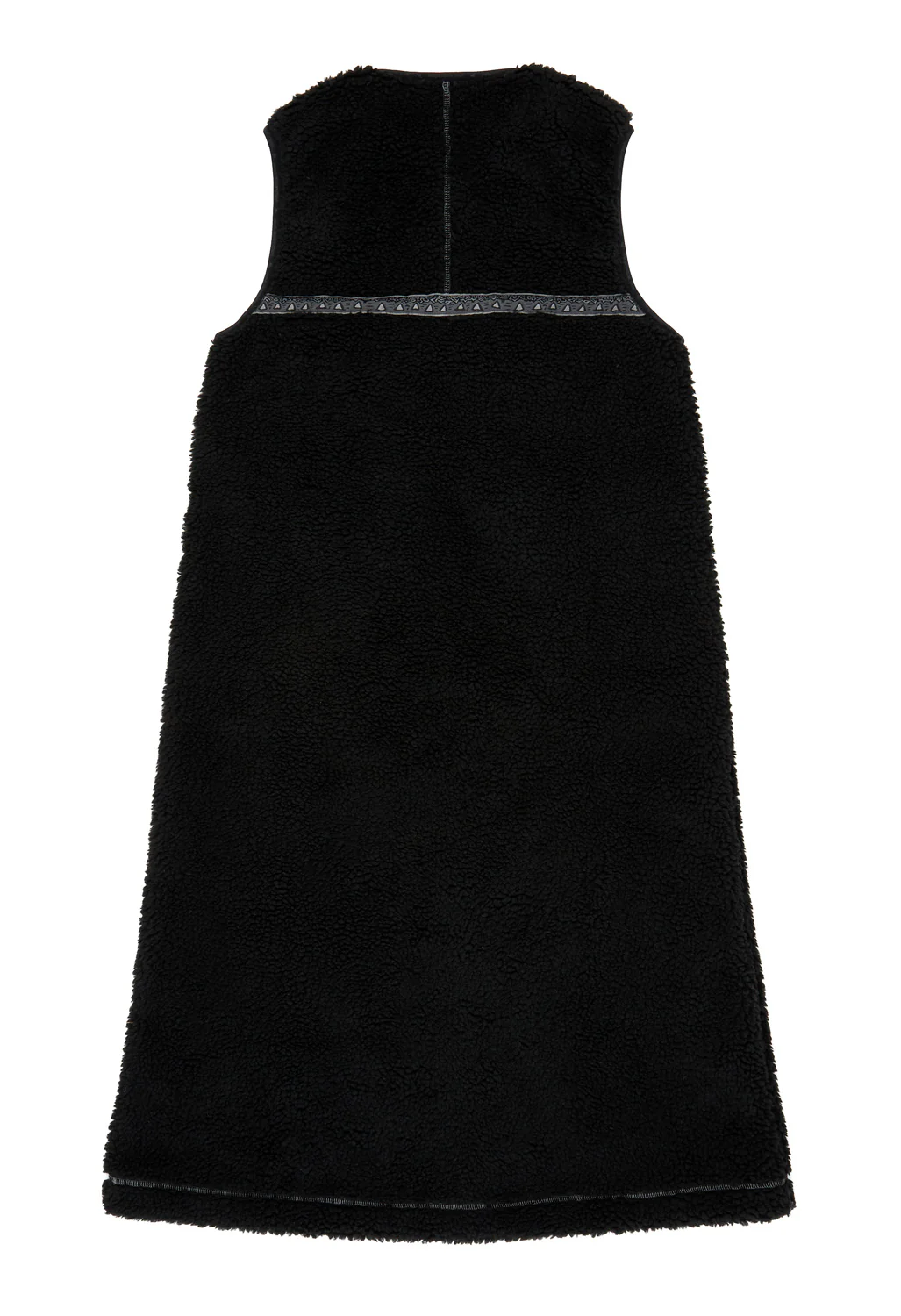 Gramicci x And Wander JQ Tape Fleece Dress - Black - Image 2
