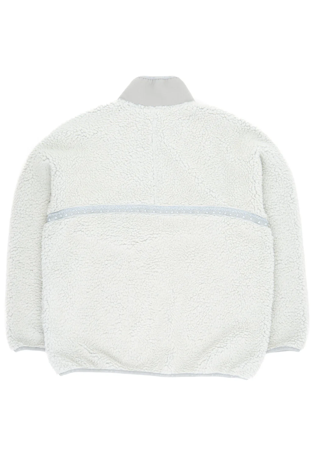 Gramicci x And Wander JQ Tape Fleece Jacket - Light Gray - Image 2