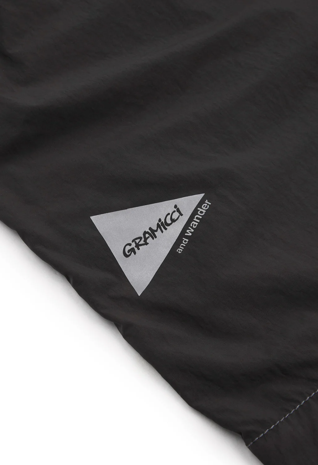 Gramicci x And Wander Men's Brushed Nylon Shorts - Charcoal - Image 5
