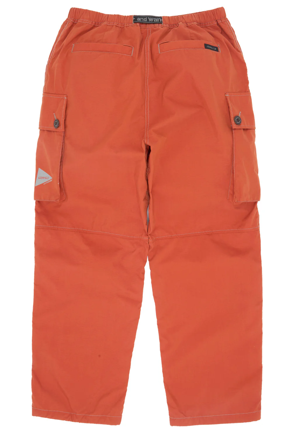 Gramicci x And Wander Men's Military Wide Pants - Red - Image 2