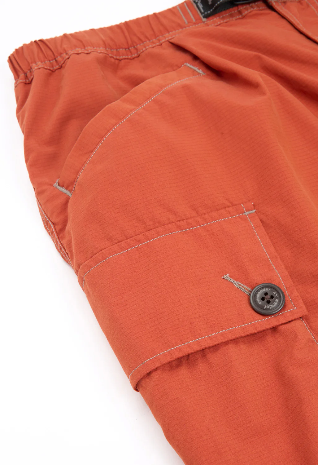 Gramicci x And Wander Men's Military Wide Pants - Red - Image 4