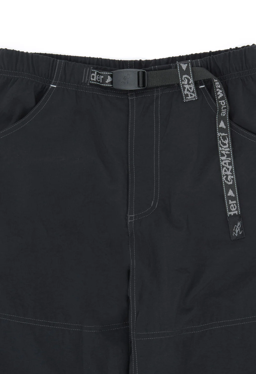 Gramicci x And Wander Men's Nylon Double Knee Pants - Black - Image 3