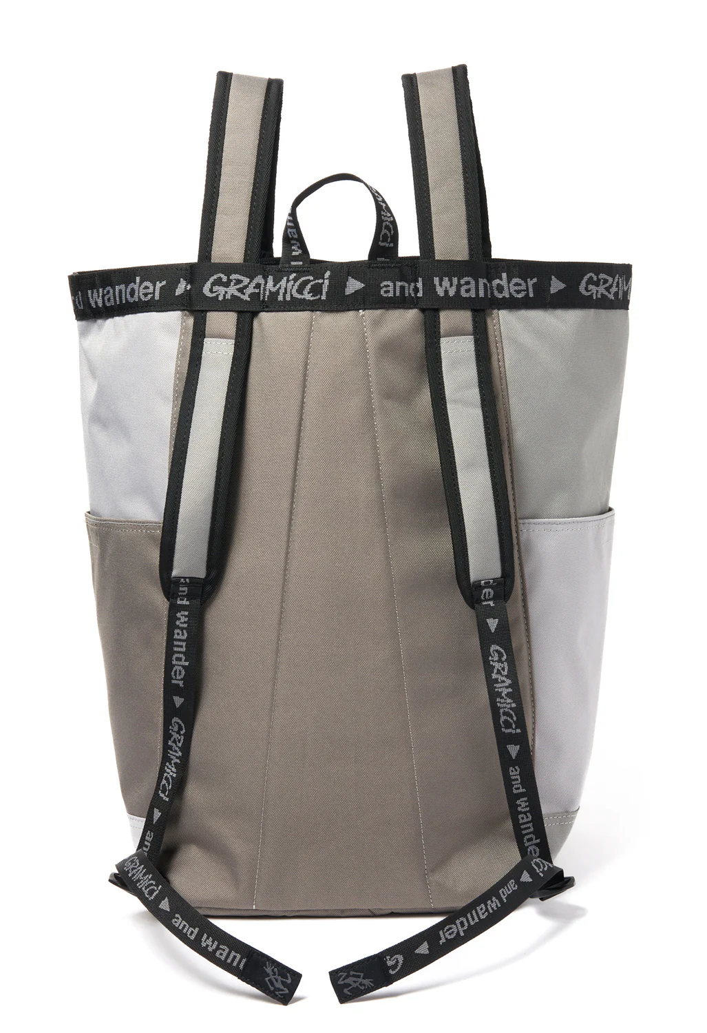 Gramicci x And Wander Multi Patchwork 2Way Pack - Multi Beige - Image 3