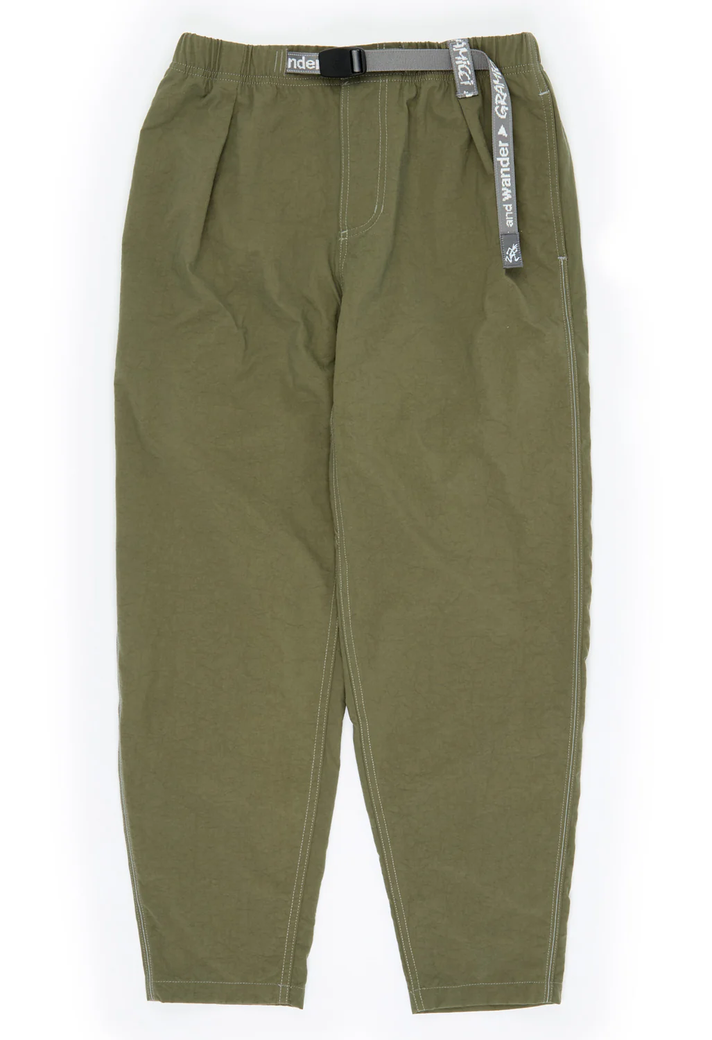 Gramicci x And Wander Women's Nylon Climbing Pant - Khaki