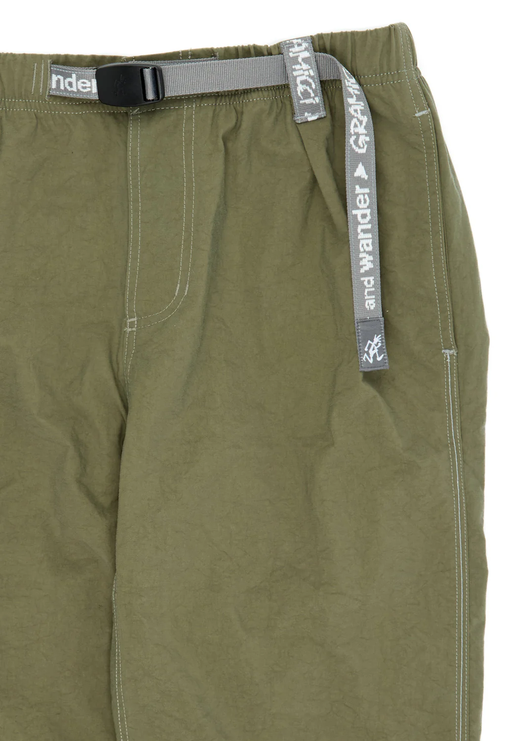 Gramicci x And Wander Women's Nylon Climbing Pant - Khaki - Image 3