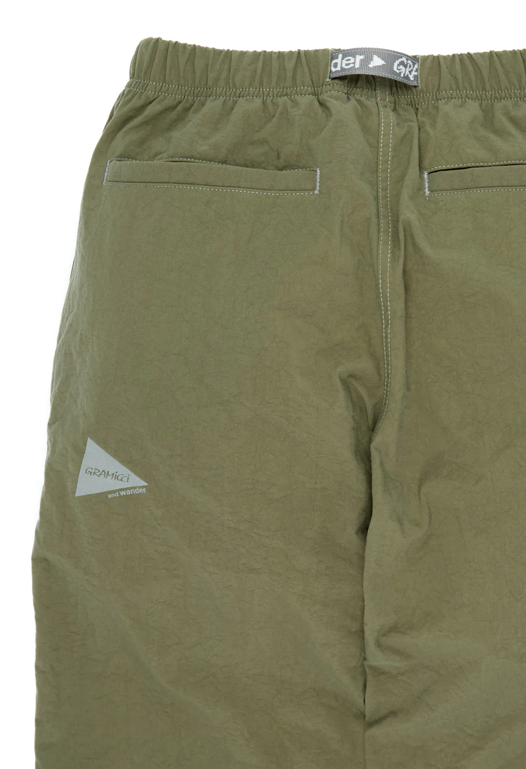 Gramicci x And Wander Women's Nylon Climbing Pant - Khaki - Image 4