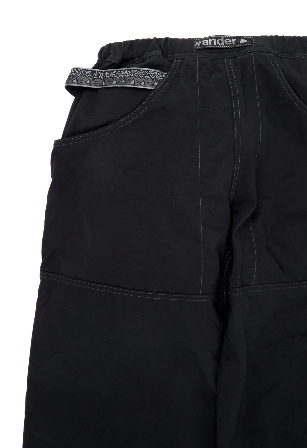 Gramicci x And Wander Nylon EQT Pant - BLACK - Image 4