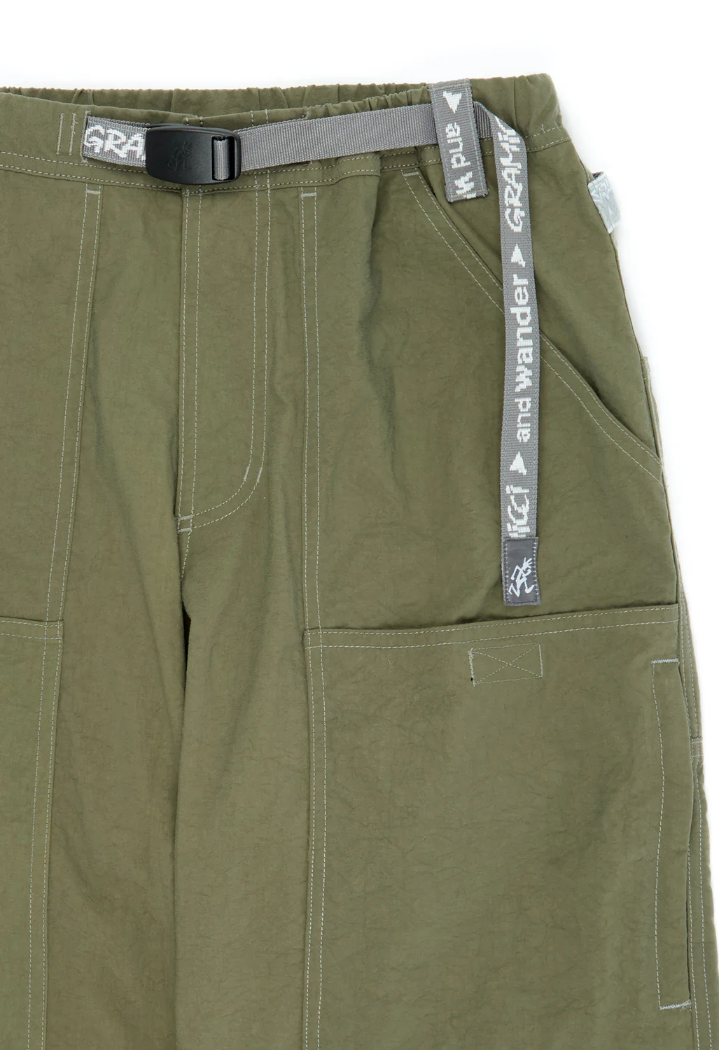 Gramicci x And Wander Nylon EQT Pant - KHAKI - Image 3