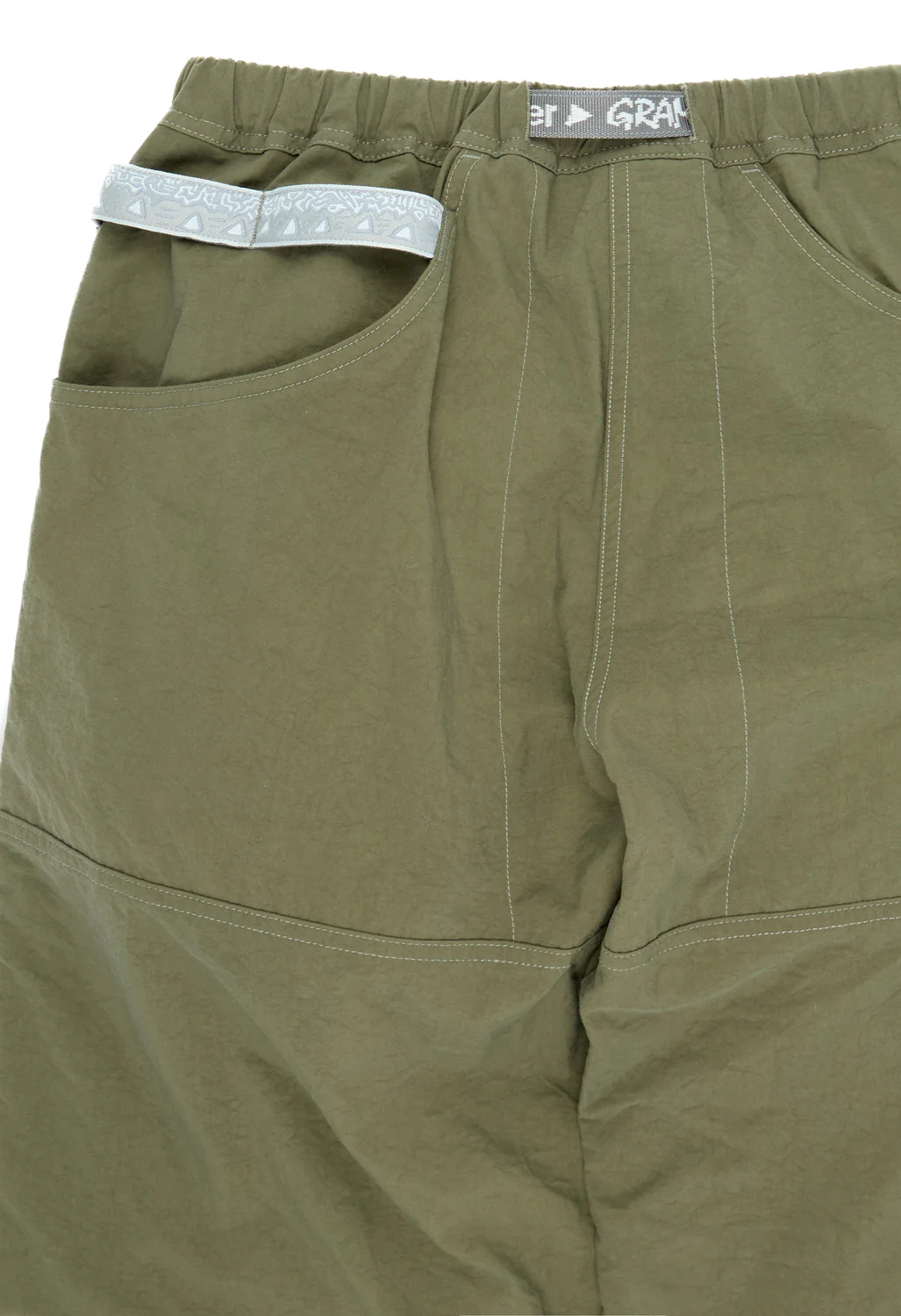Gramicci x And Wander Nylon EQT Pant - KHAKI - Image 4