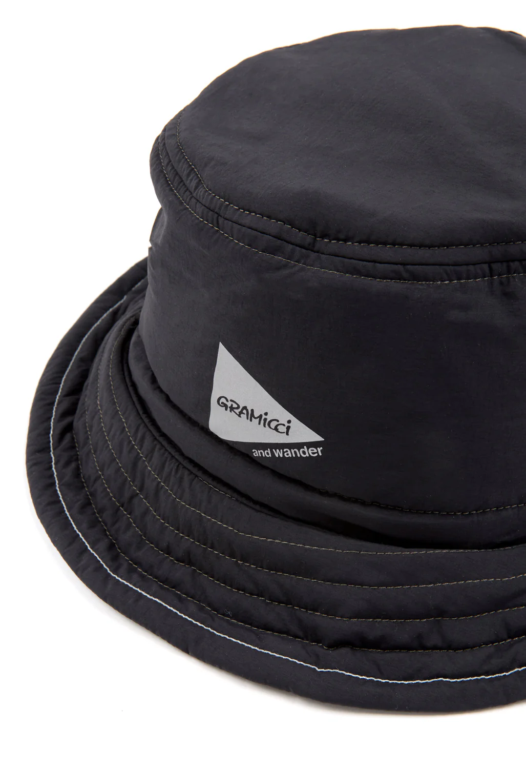 Gramicci x And Wander Padded Hat - Black - Image 4