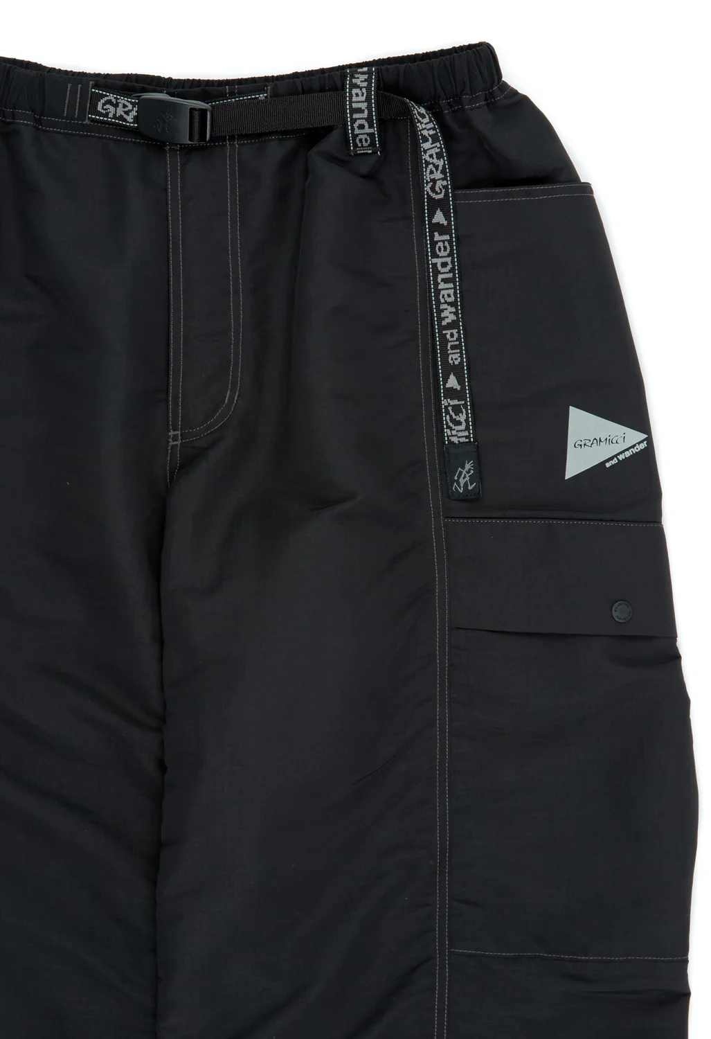 Gramicci x And Wander Ripstop Voyager Pant - BLACK - Image 3