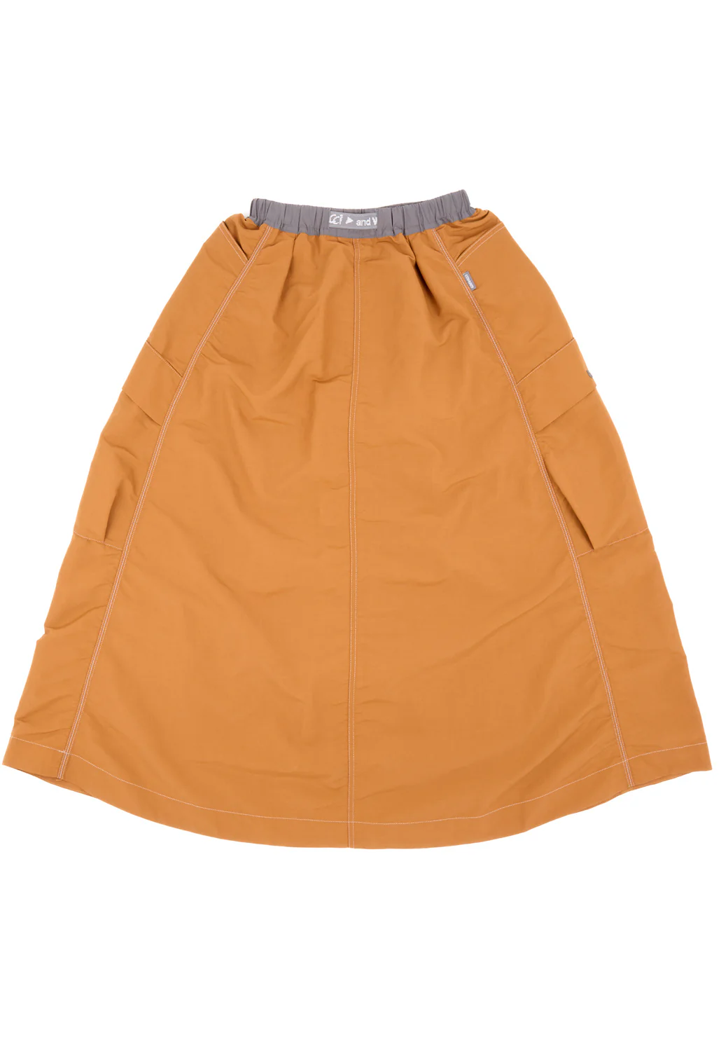 Gramicci x And Wander Ripstop Voyager Skirt - Orange - Image 2
