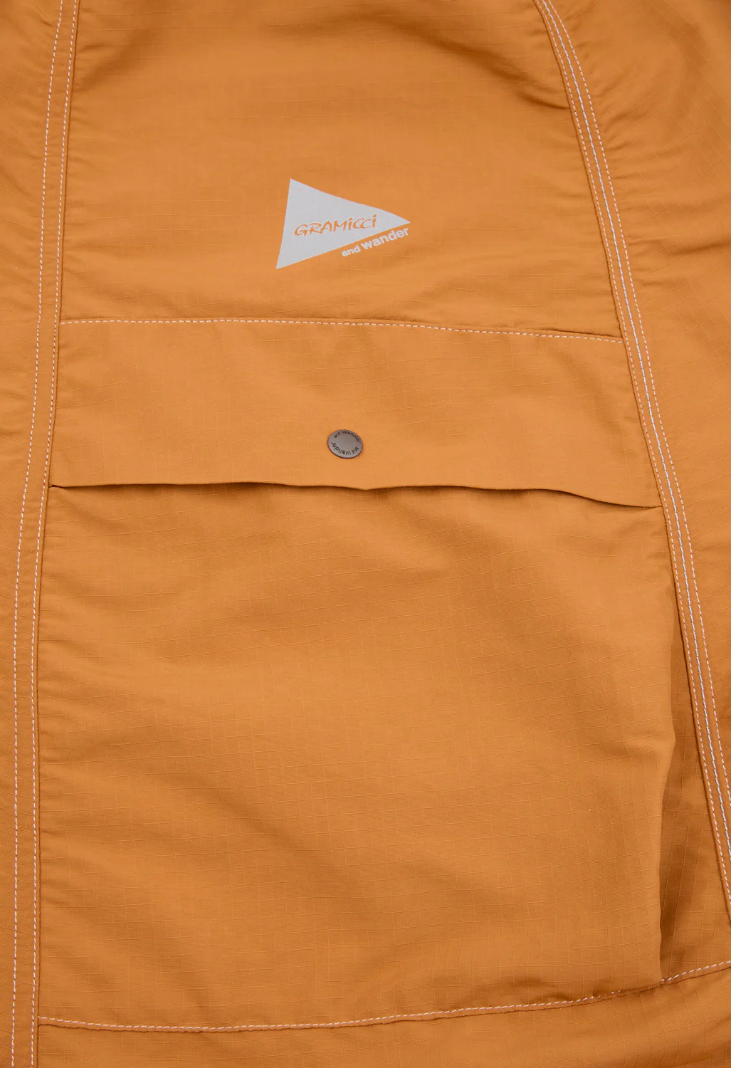 Gramicci x And Wander Ripstop Voyager Skirt - Orange - Image 6