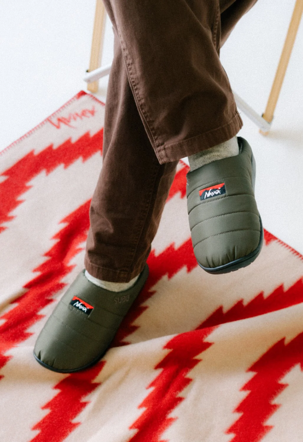 Nanga x Subu Aurora Winter Sandals - Khaki - Image 6