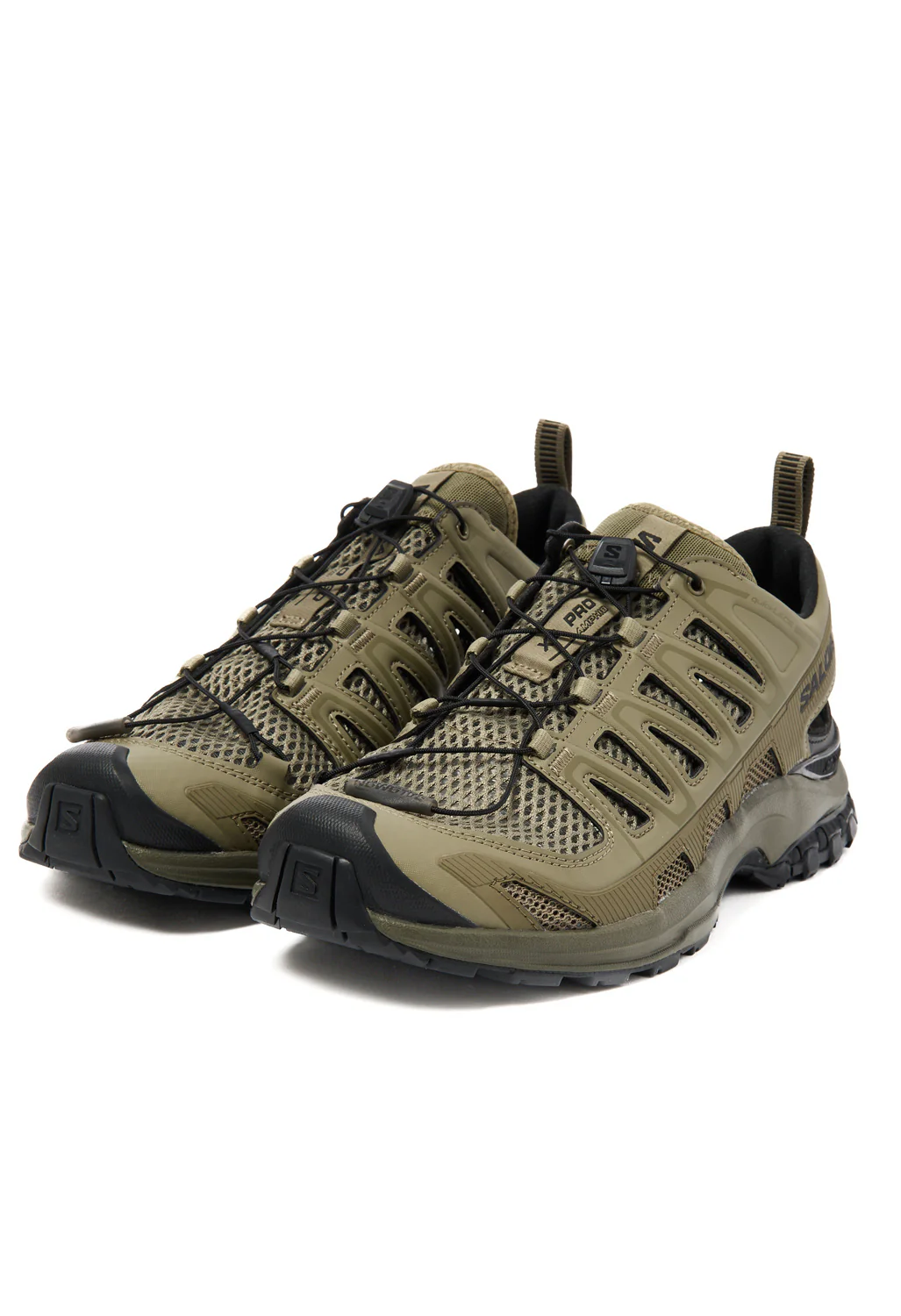 Salomon XA Pro 3D Amphib Trainers - Aloe / Martini Olive / Black - Image 3
