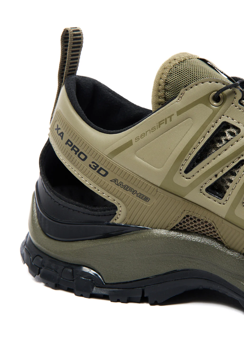 Salomon XA Pro 3D Amphib Trainers - Aloe / Martini Olive / Black - Image 4