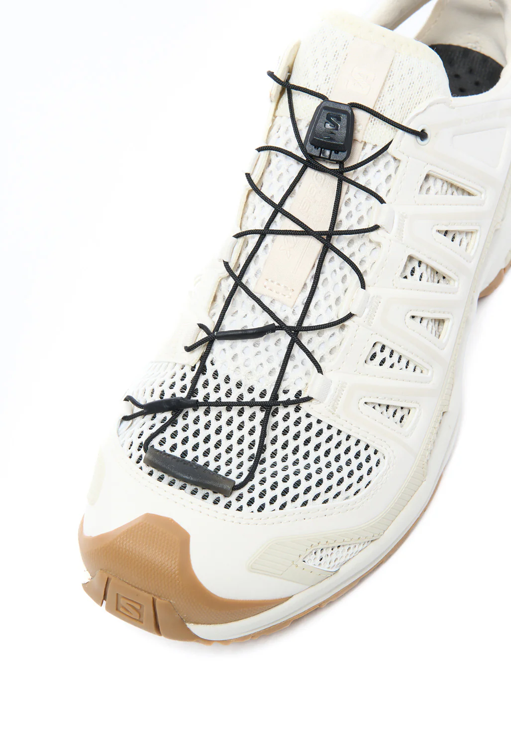 Salomon XA Pro 3D Amphib Trainers - Vanilla Ice / Ice / Almond Milk / Curry - Image 2
