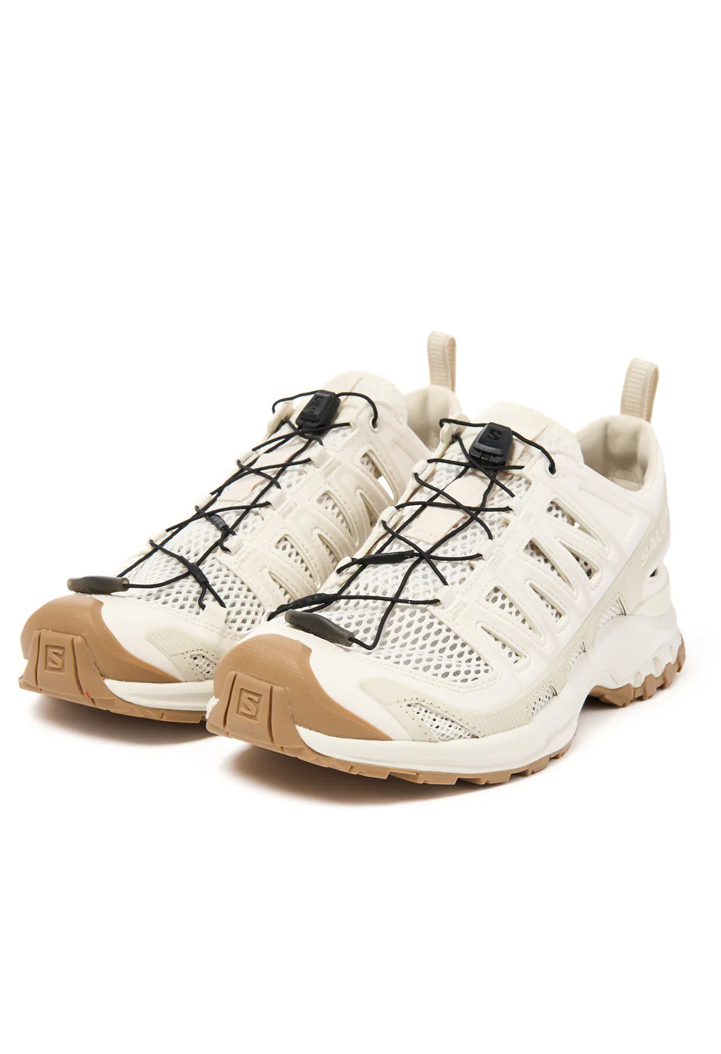 Salomon XA Pro 3D Amphib Trainers - Vanilla Ice / Ice / Almond Milk / Curry - Image 3