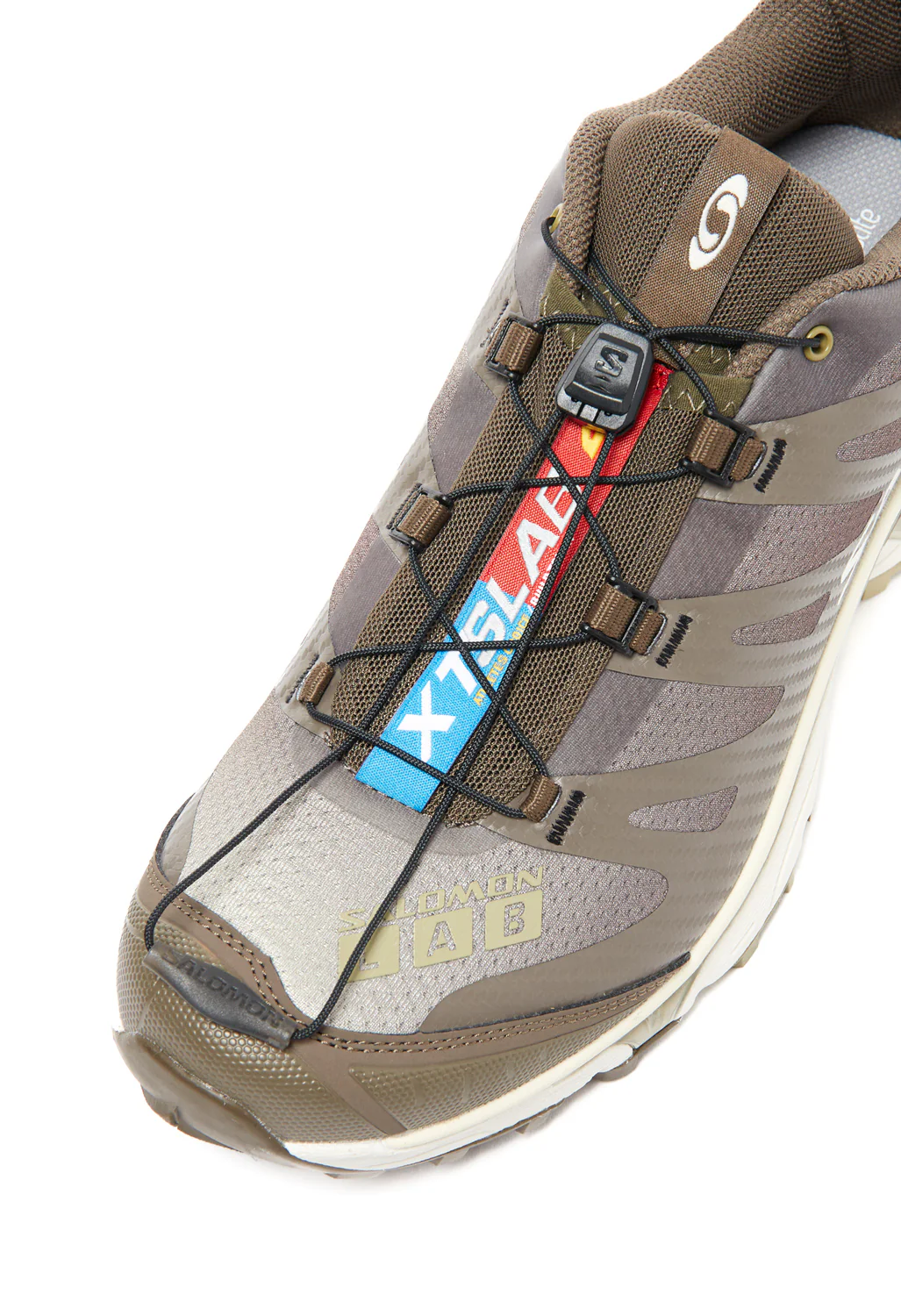 Salomon XT-4 OG Aurora Borealis - Canteen / Transparent Yellow / Dried Herb - Image 2