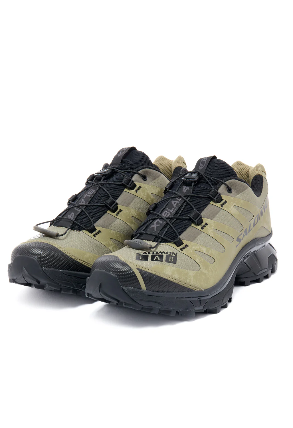 Salomon XT-4 OG Protective Trainers - Aloe / Black / Silver Cloud - Image 3