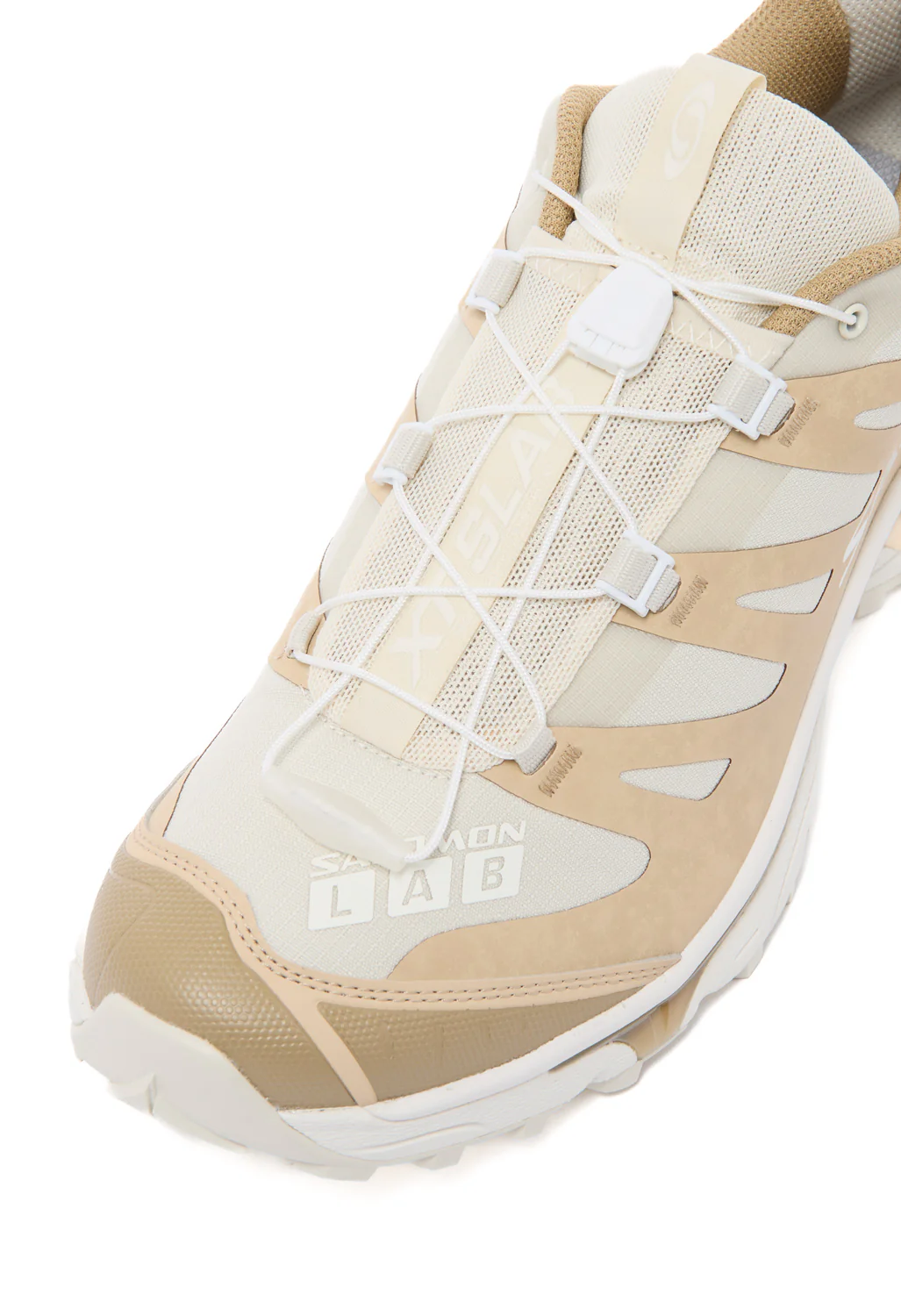 Salomon XT-4 OG Protective Trainers - Safari / Almond Milk / Kelp - Image 2