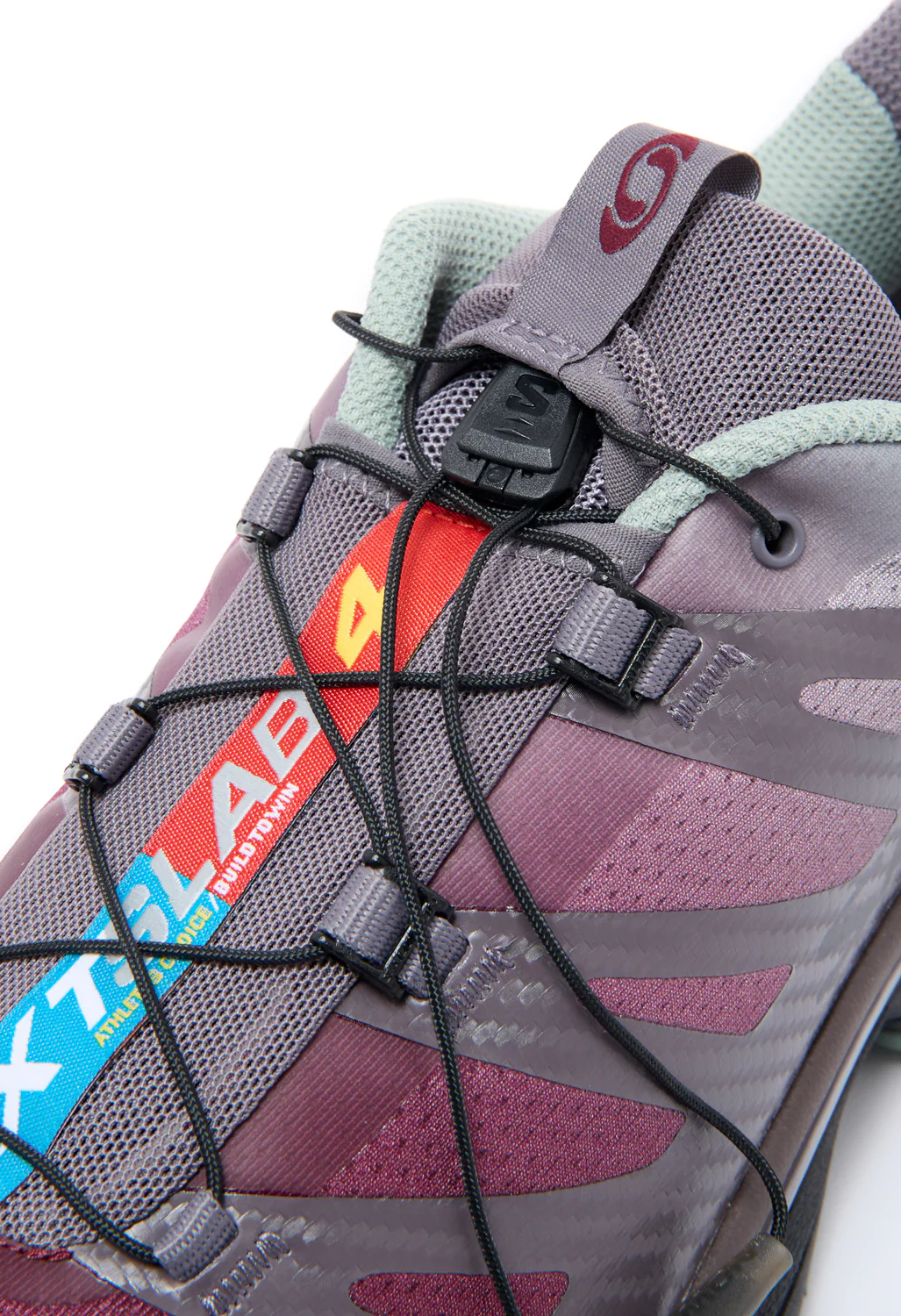 Salomon XT-4 OG Trainers - Excalibur / Green Milieu / Tawny Port - Image 5