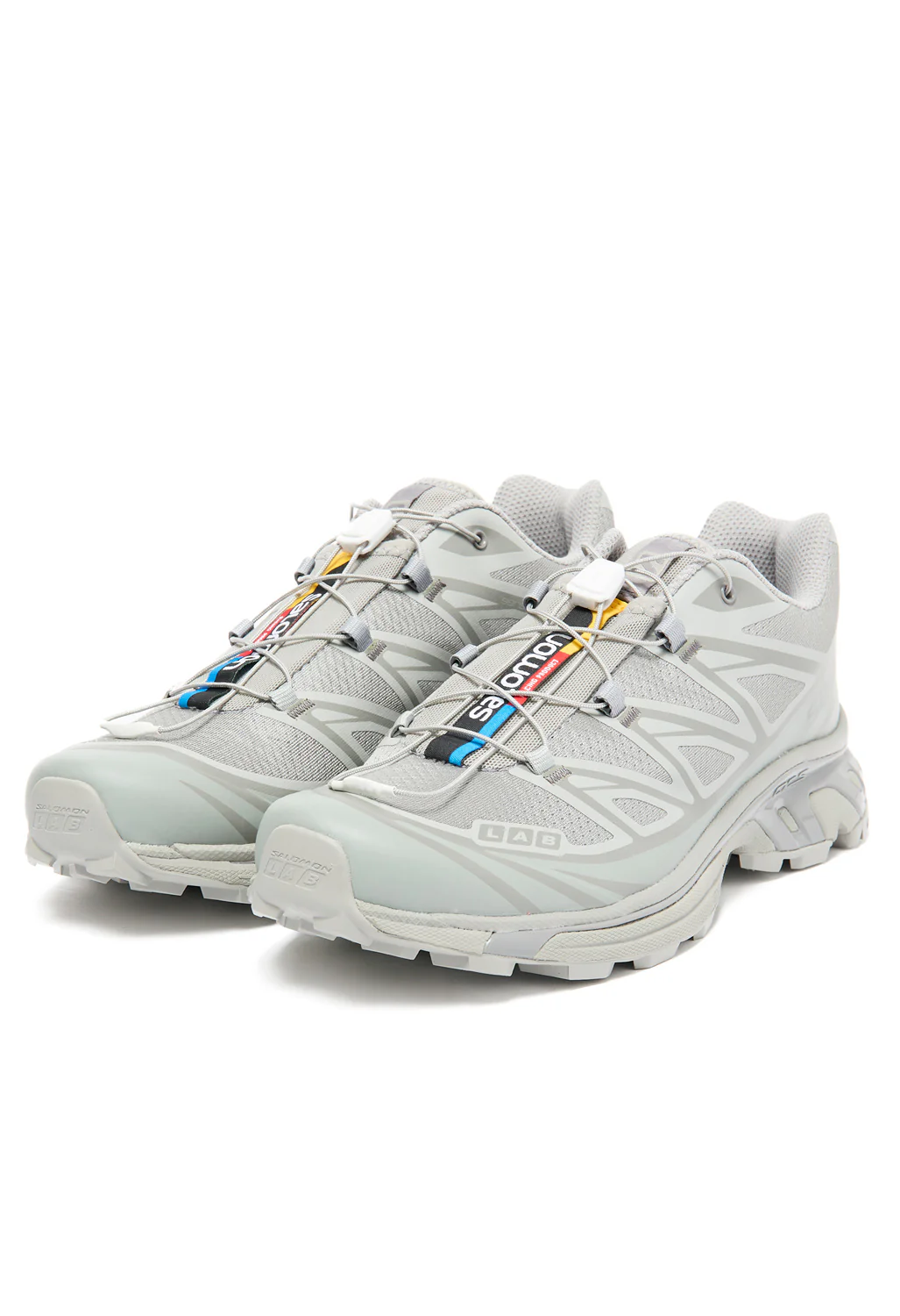 Salomon XT-6 Trainers - Ghost Gray / Ghost Gray / Gray Flannel - Image 3