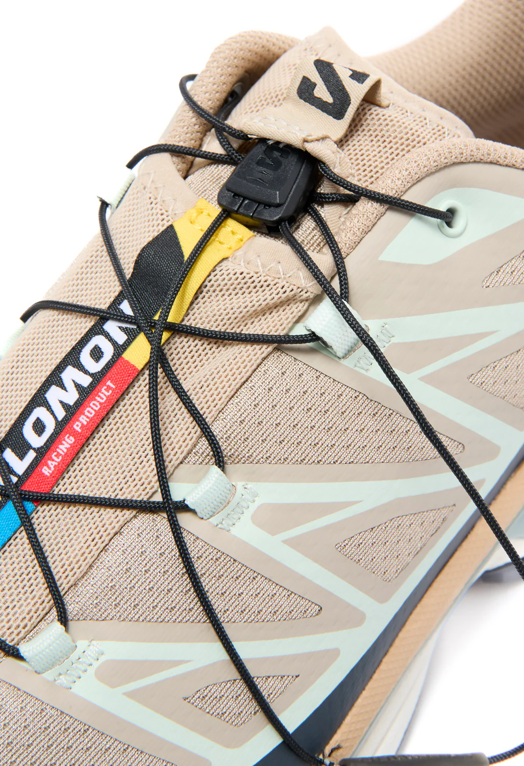 Salomon XT-6 Trainers - Oxford Tan / Tan / Carbon / Clearly Aqua - Image 5