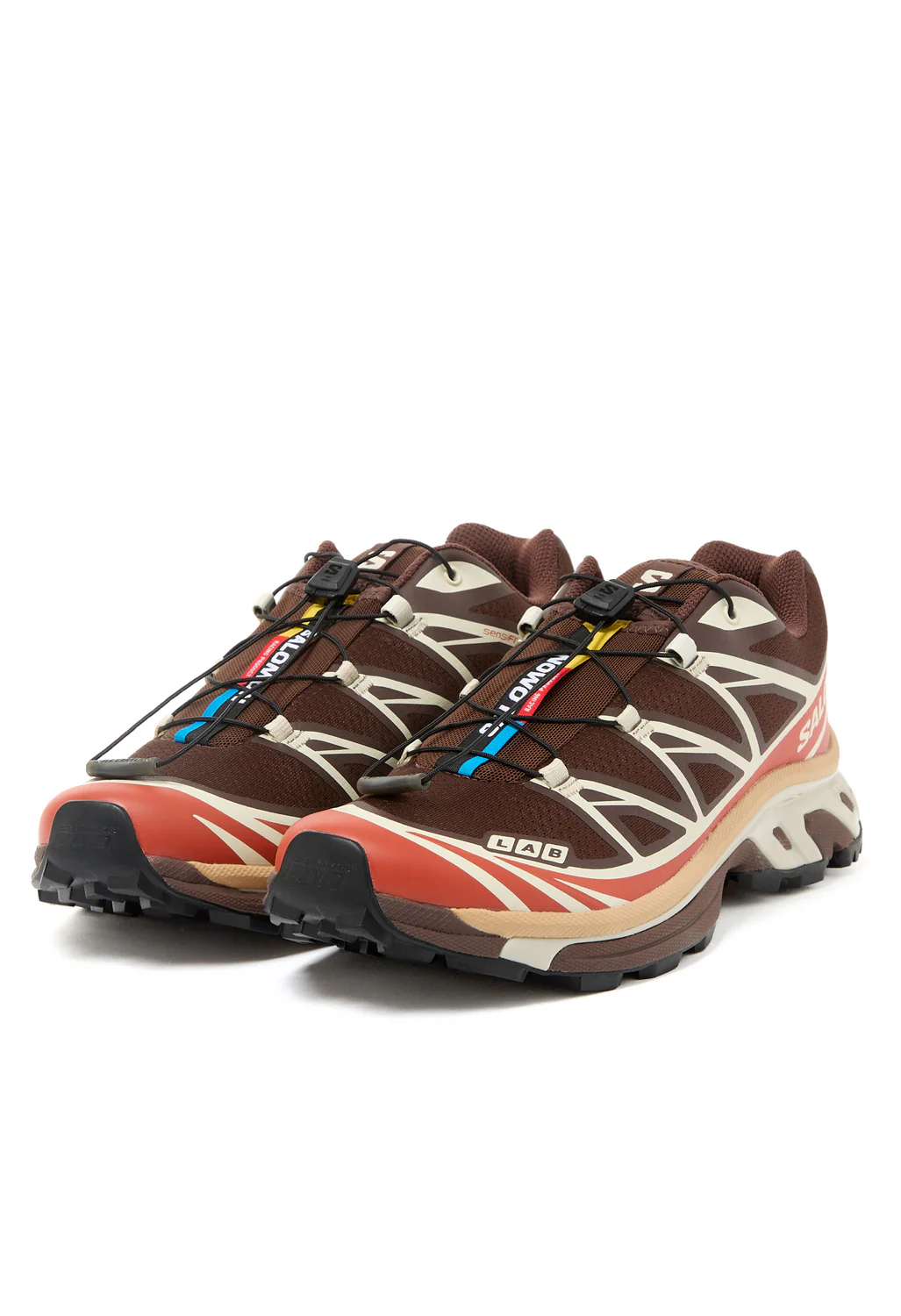 Salomon XT-6 Trainers - Roasted Clay / Clay / Burnt Ochre / Almond Milk - Image 5
