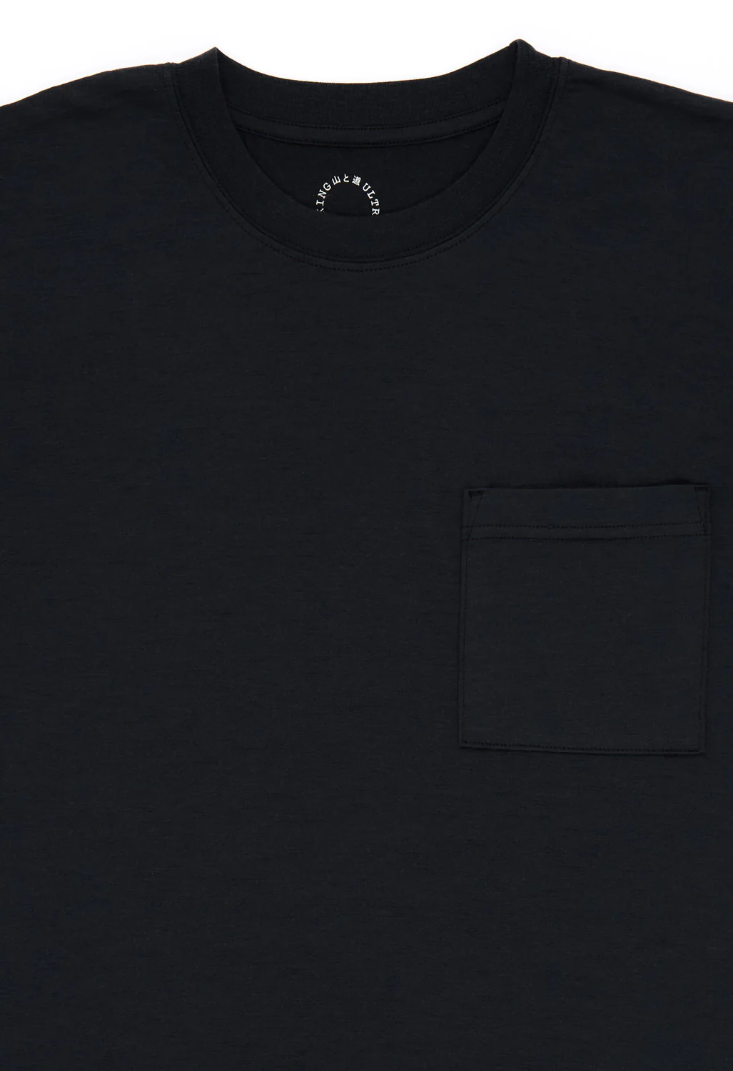 Yamatomichi 100% Light Merino Pocket T-Shirt - Grey - Image 3