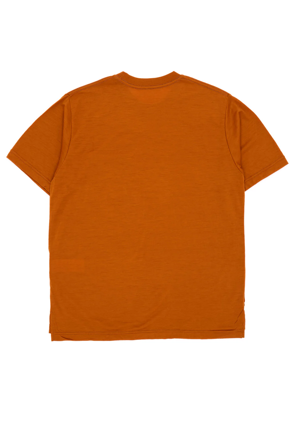 Yamatomichi 100% Light Merino Pocket T-Shirt - Orange - Image 2